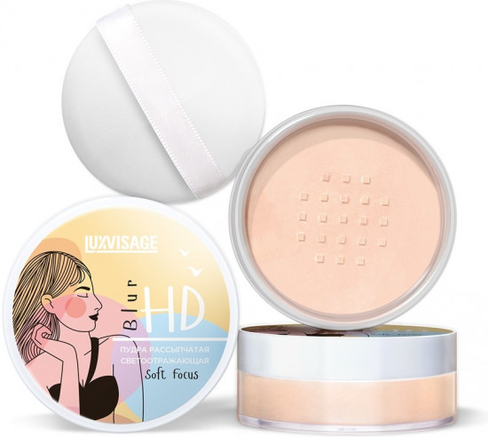 Пудра для лица «HD Blur Soft Focus», оттенок Универсальный