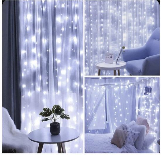 Гирлянда-штора «Роса»