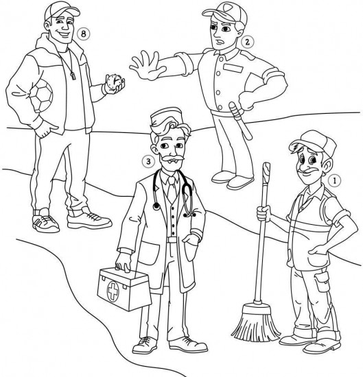 Кроссворды о профессиях