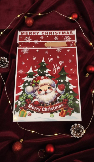 Пакет новогодний для сладостей и подарков