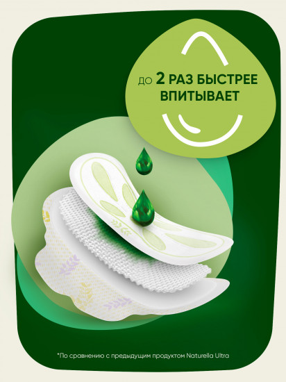 Прокладки гигиенические женские «Ultra Night Plus With Wings Duo»