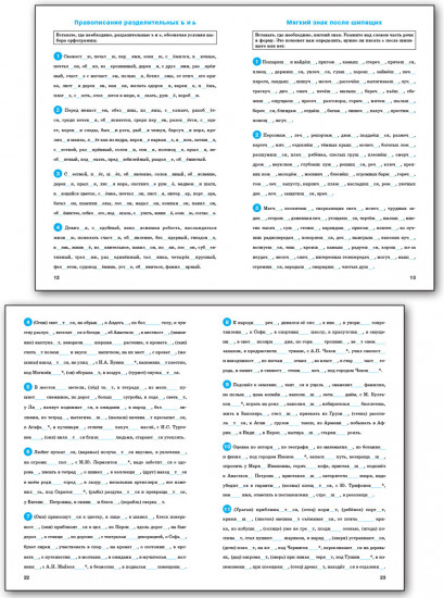 Тренажёр по русскому языку. Орфография. 6 класс