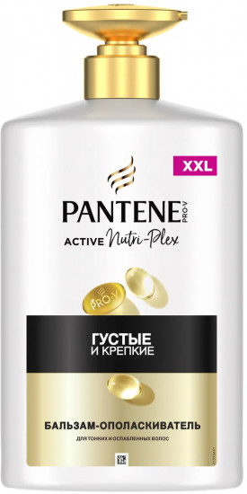 Бальзам-ополаскиватель для тонких и ослабленных волос «Густые и крепкие»