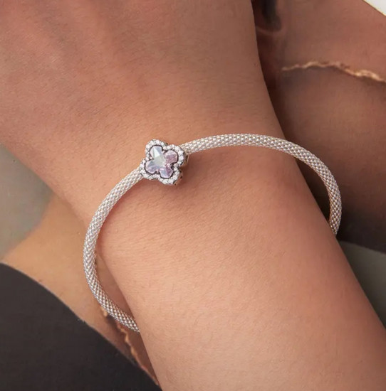 Шарм «Розовый клевер»