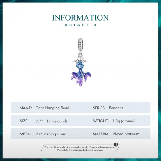 Шарм «Волшебная рыбка Neon»