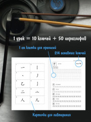 Курс китайского языка для начинающих. Учимся писать китайские иероглифы. Часть 1 - Фото 1