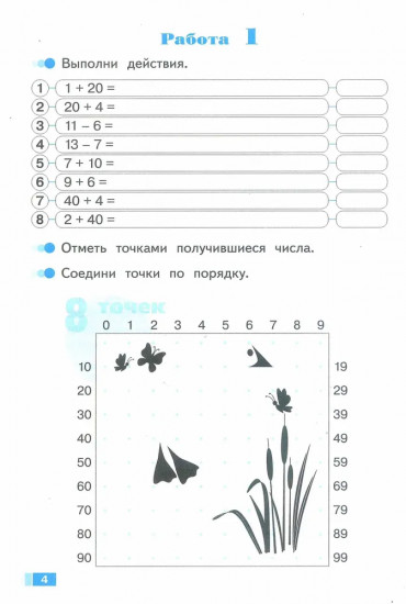 Волшебные точки. Вычисляй и рисуй. 2 класс