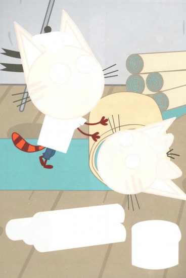 Три кота. Ремонт. Аппликация