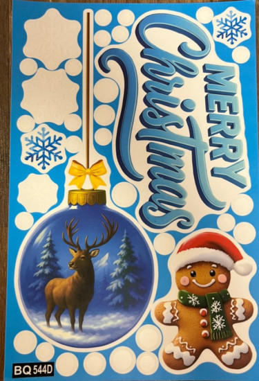 Новогодние наклейки «Зимняя сказка»