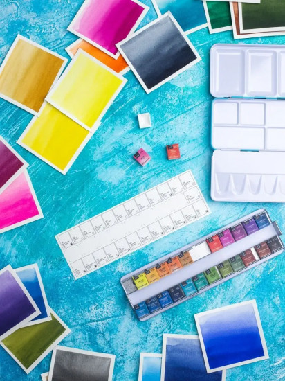 Набор красок акварельных