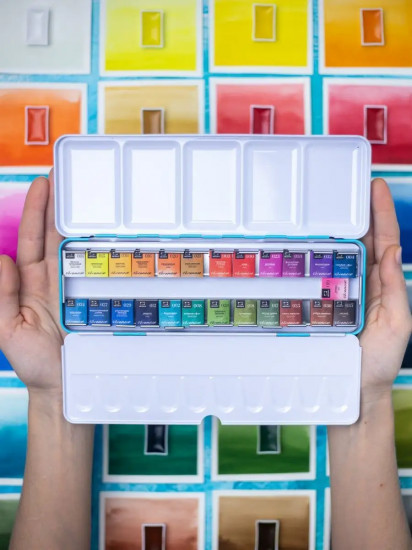 Набор красок акварельных