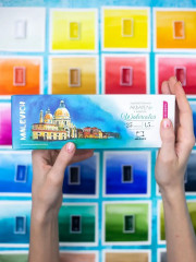 Набор красок акварельных - Фото 17