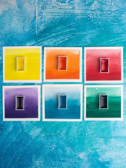 Набор красок акварельных