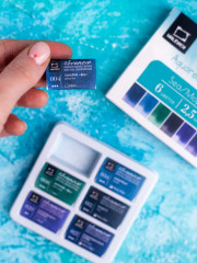 Набор красок акварельных «Море» - Фото 6