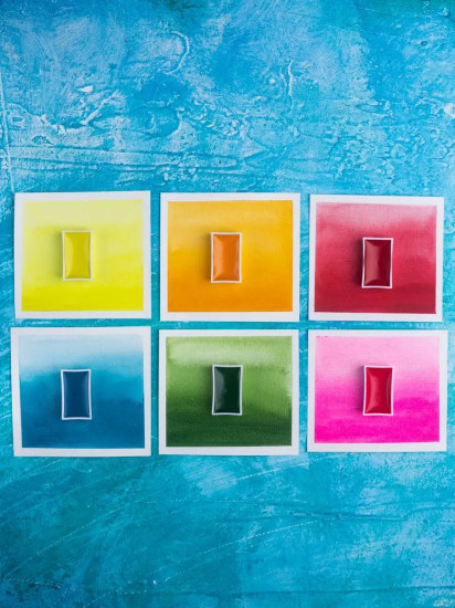 Набор красок акварельных