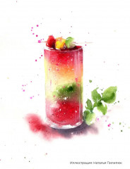 Набор красок акварельных «Тропики» - Фото 10