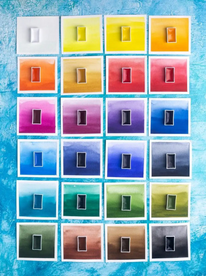 Набор красок акварельных