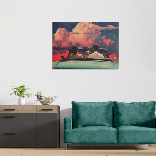 Картина «Влюбленный закат»