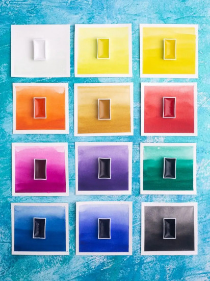 Набор красок акварельных