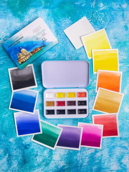 Набор красок акварельных