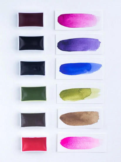 Набор красок акварельных