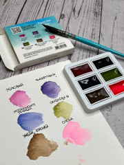 Набор красок акварельных «Весенний» - Фото 13