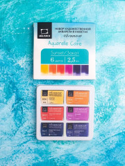 Набор красок акварельных «Закат» - Фото 2