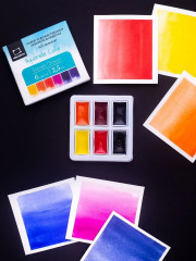 Набор красок акварельных «Закат» - Фото 11