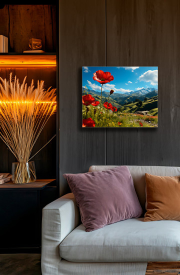 Картина «Маковое поле»