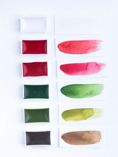 Набор красок акварельных