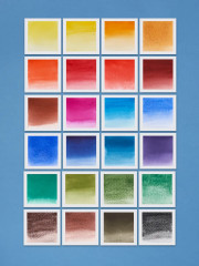 Набор акварели в кюветах - Фото 1