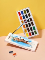 Набор акварели в кюветах - Фото 4