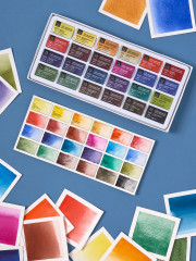 Набор акварели в кюветах - Фото 7