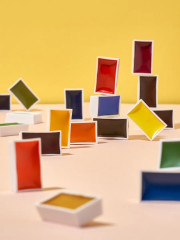 Набор акварели в кюветах - Фото 12