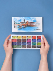 Набор акварели в кюветах - Фото 14