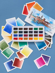 Набор акварели в кюветах - Фото 8