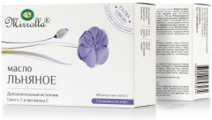 Масло льняное в капсулах - Фото 1