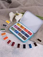 Набор акварели в кюветах «Ботаника» - Фото 12