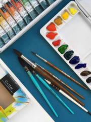 Кисть из колонка микс «Nature» - Фото 2