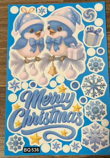 Новогодние наклейки