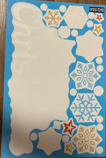 Новогодние наклейки