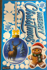 Новогодние наклейки «Зимняя сказка» - Фото 3