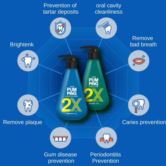 Зубная паста «Pumping 2Х Intense Herb»