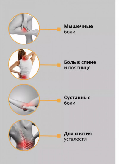 Набор обезболивающих пластырей для тела с женьшенем