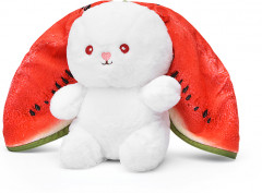 Игрушка мягкая «Заяц арбузик» - Фото 2