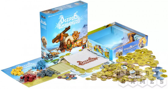 Игра настольная «Остров викингов»