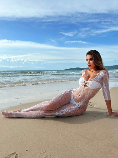 Боди-сетка на тело