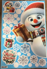 Картина из новогодних наклеек - Фото 1