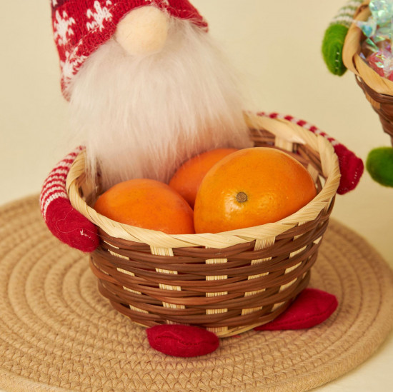 Корзина «Гном Новогодний»