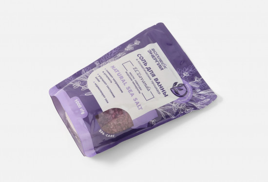 Соль для ванн с эфирным маслом лаванды «El` Lavanda»